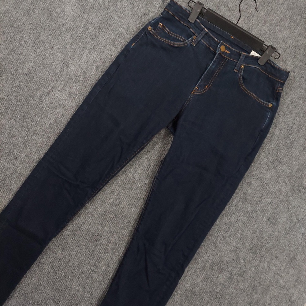 Aviator Men's Best‎ Travel Jeans Mens 31x32 Blue Dark Wash Slim Straight Denim